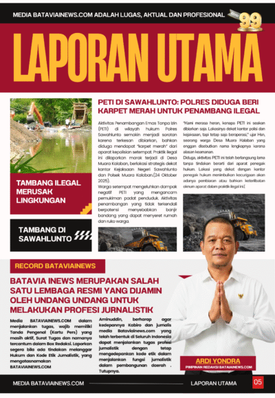 Tabloid Harian 3 November 2025